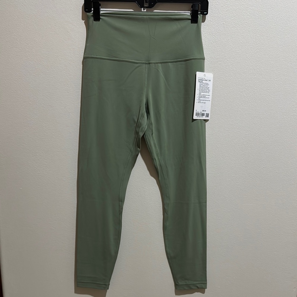Lululemon Align High rise Pant 25” Desert Green new with tag